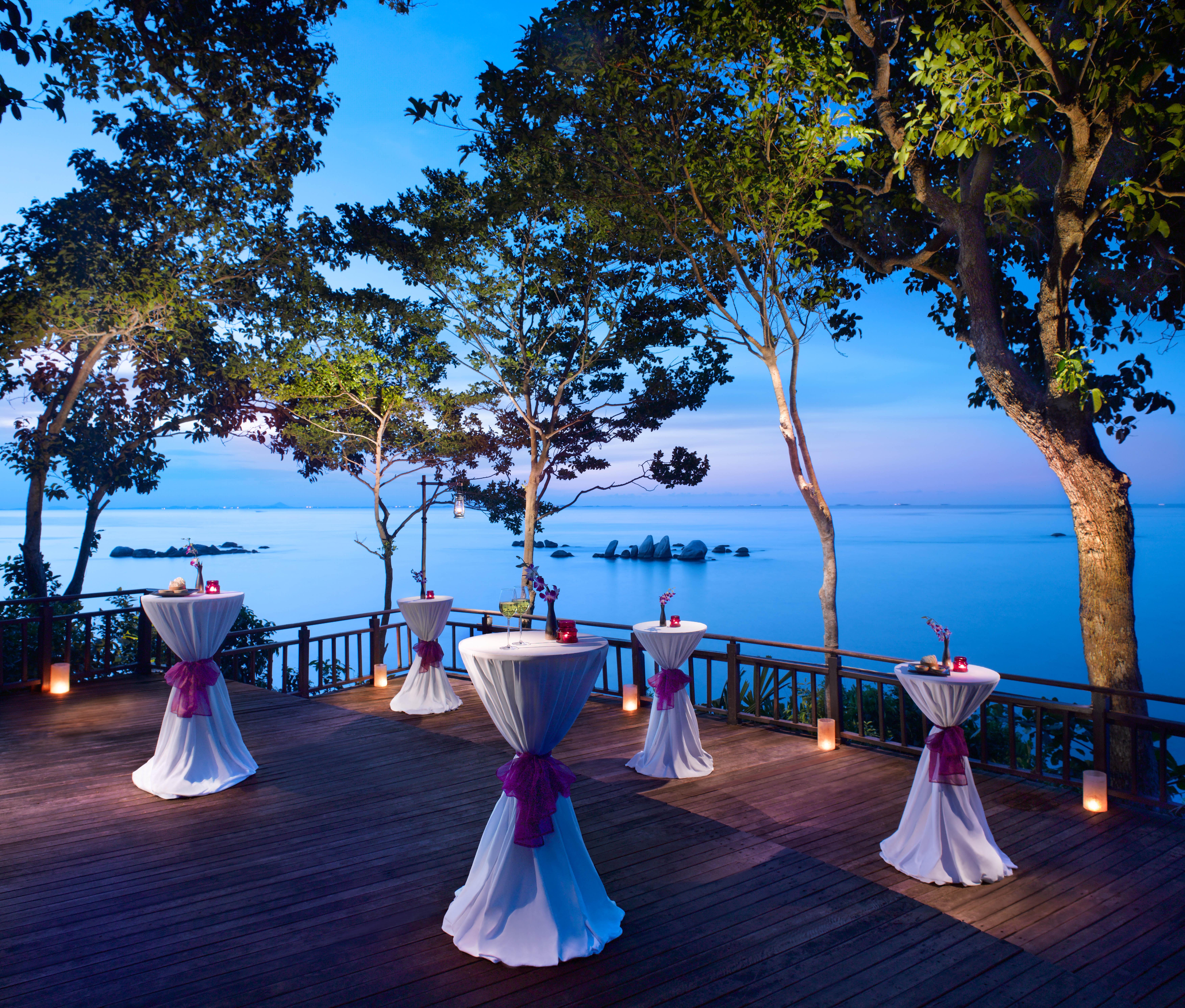 Banyan Tree Bintan Hotel Lagoi Restaurant foto